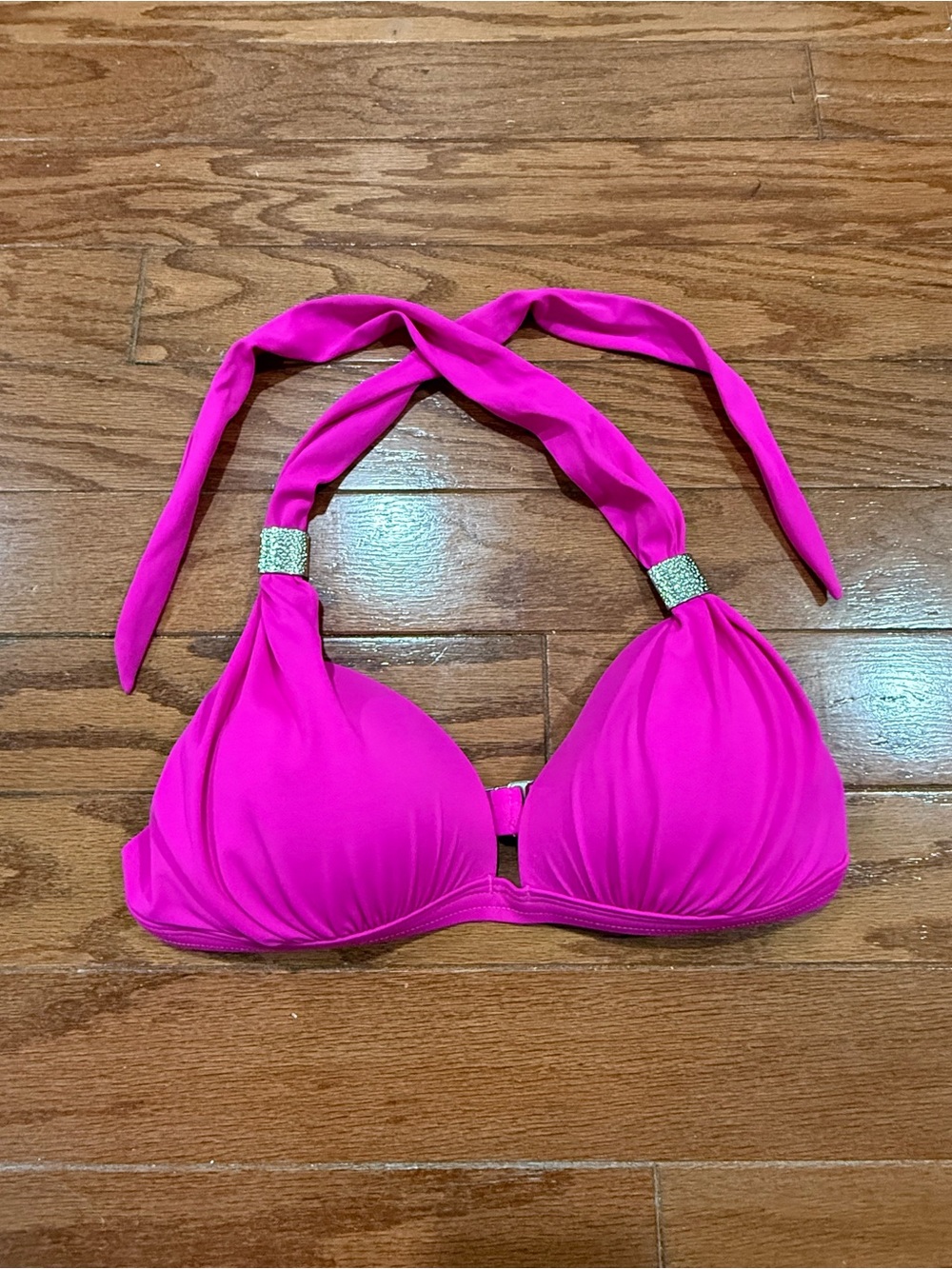 NWOT*** Venus Goddess Push-Up Halter Top - Electric Pink